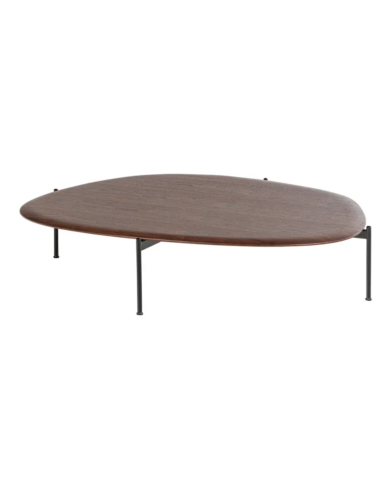 Kota Couchtisch aus MDF mit Furnier, Braun, Ansicht 1