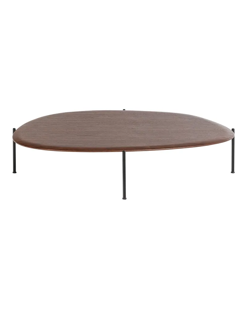 Kota Couchtisch aus MDF mit Furnier, Braun, Ansicht 2