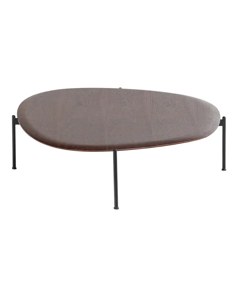 Kota Couchtisch aus MDF mit Furnier, Braun, Ansicht 3