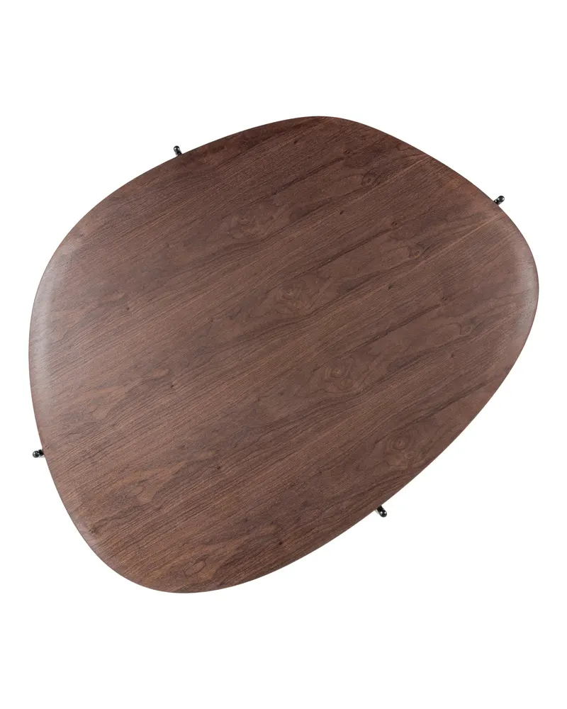 Kota Couchtisch aus MDF mit Furnier, Braun, Ansicht 5