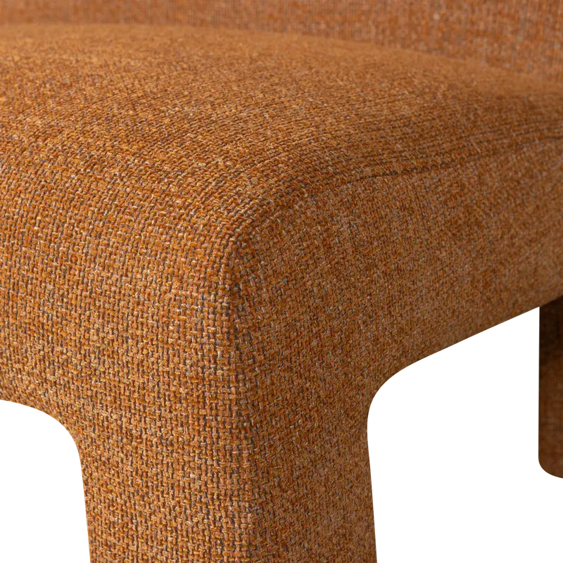 Lavid Sessel mit gewebtem Stoff, Ginger, Detail, Ansicht 2