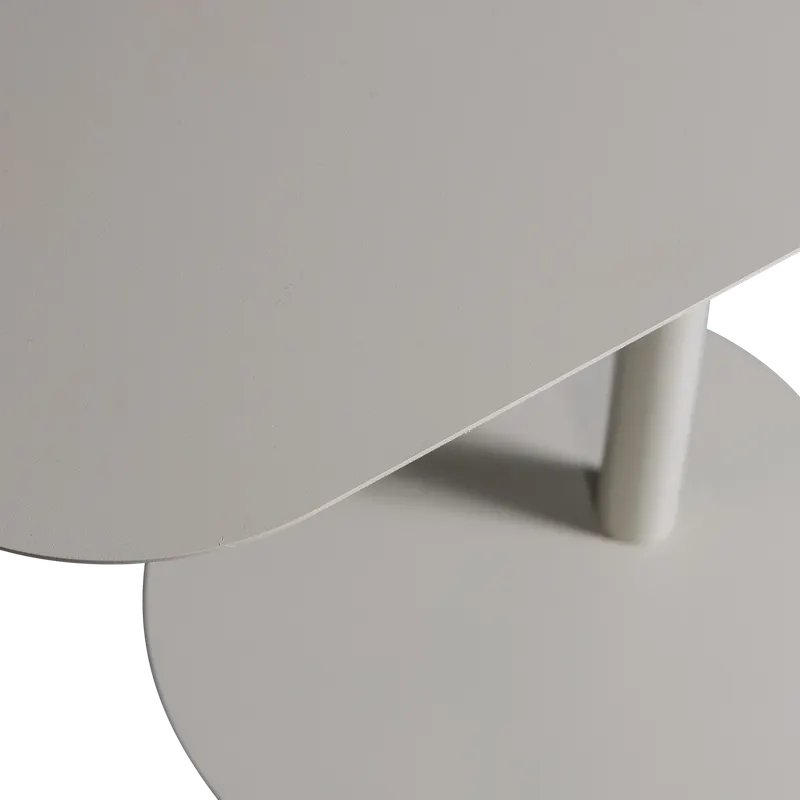 Lia Beistelltisch aus Metall, Dust, Detail, Ansicht 1