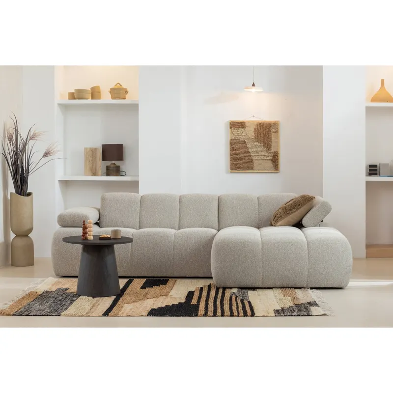 Maan Couchtisch, Dunkelbraun, im Wohnraum, Ansicht 1