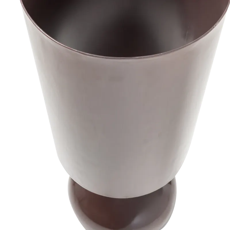Loa Tischlampe aus Metall, Braun, Detail, Ansicht 1