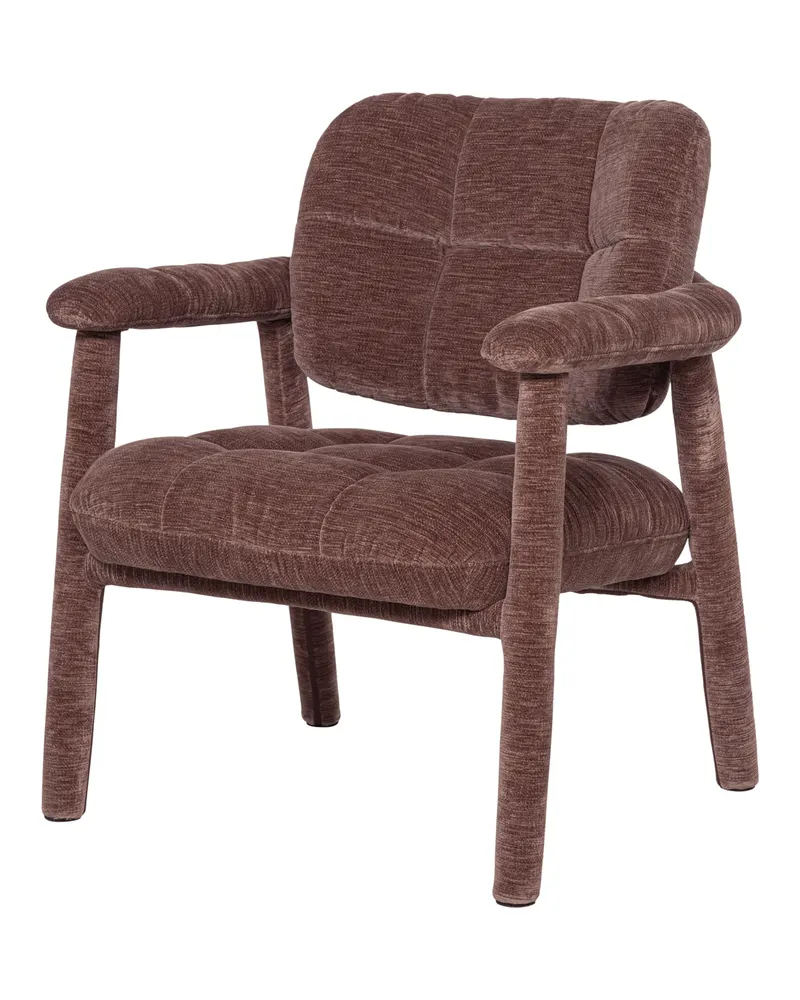 Loom Chenille-Sessel, FSC®-zertifiziert, Altrosa