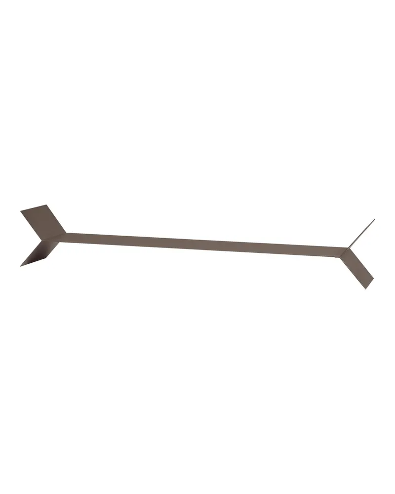 Lorin Wandregal-Set aus Metall, Mokkabraun, Ansicht 5