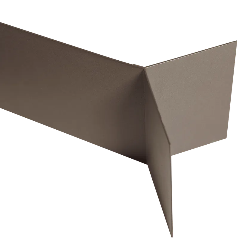 Lorin Wandregal-Set aus Metall, Mokkabraun, Detail