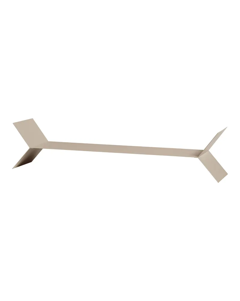 Lorin Wandregal-Set aus Metall, Sand, Ansicht 4