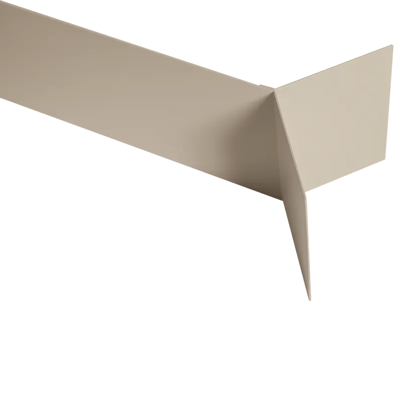 Lorin Wandregal-Set aus Metall, Sand, Detail