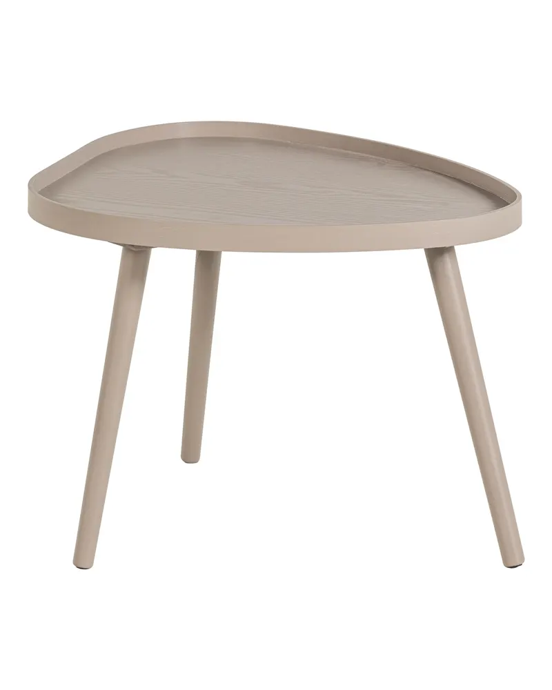 Mae Beistelltisch mit organischer Form, Sand, Ansicht 3