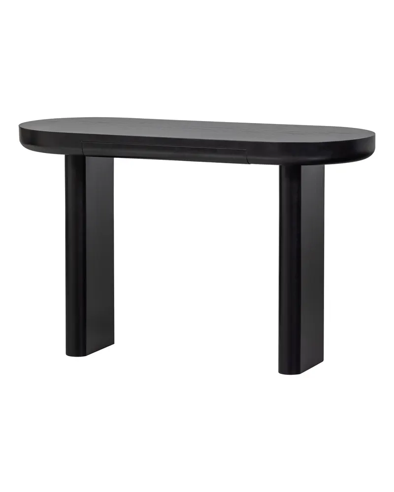 Mael Schreibtisch mit Schublade, Schwarz