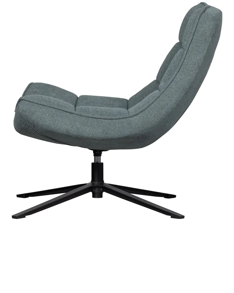Maudi Drehsessel, Blaustein, Polyester, Ansicht 3