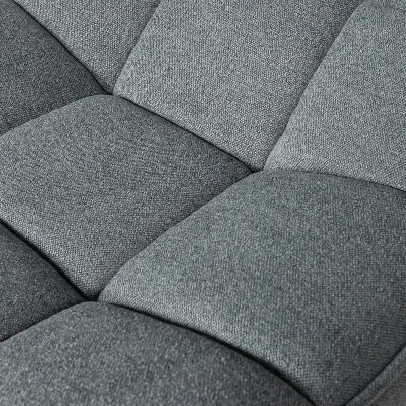 Maudi Drehsessel, Blaustein, Polyester, Detail, Ansicht 1