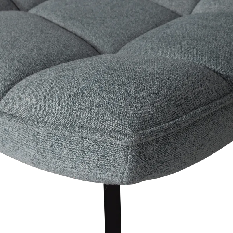 Maudi Drehsessel, Blaustein, Polyester, Detail, Ansicht 2