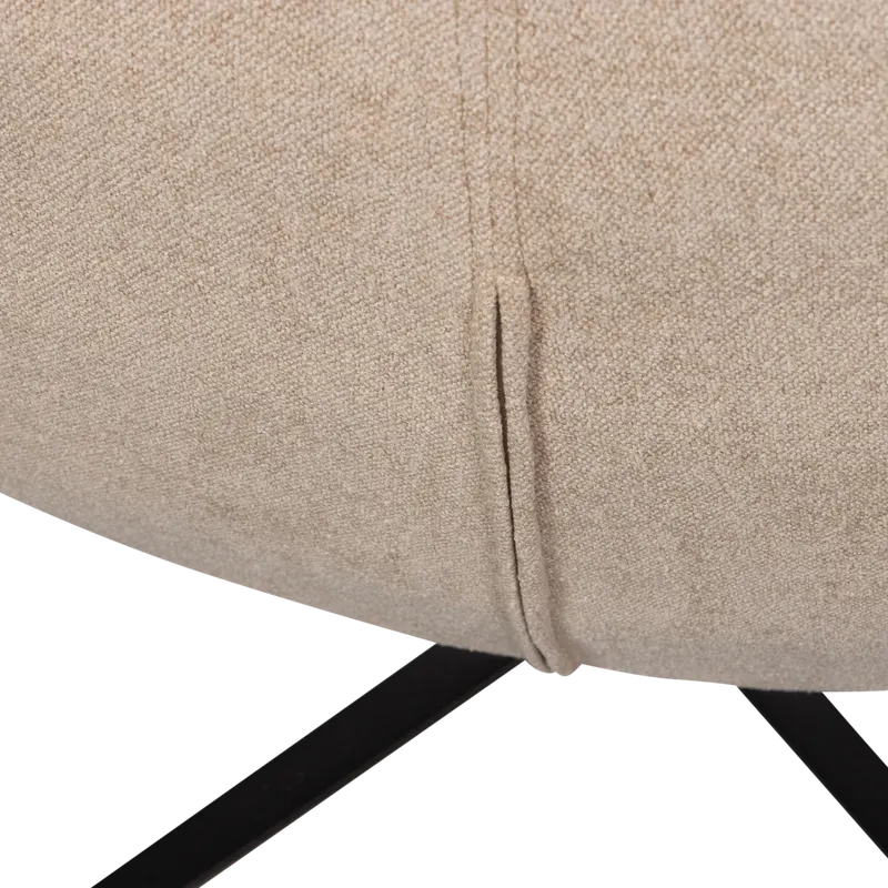Maudi Drehsessel, Natur, Polyester, Detail, Ansicht 1