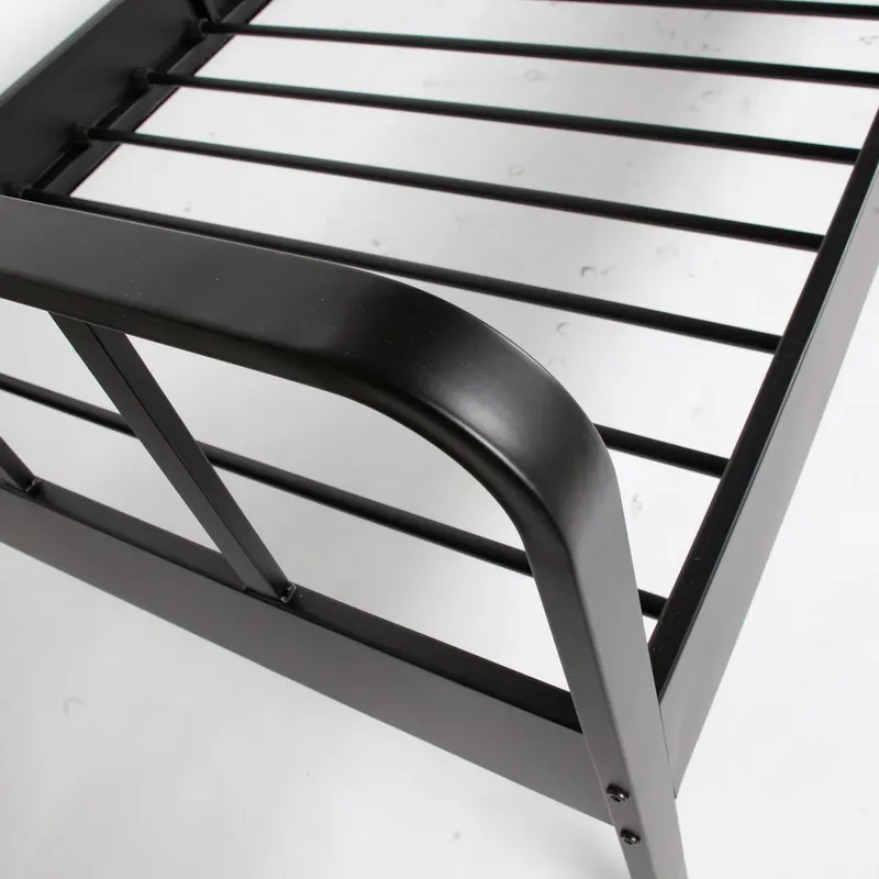 Mees Kinderbett mit schwarzem Stahlrahmen, Schwarz, Detail, Ansicht 1