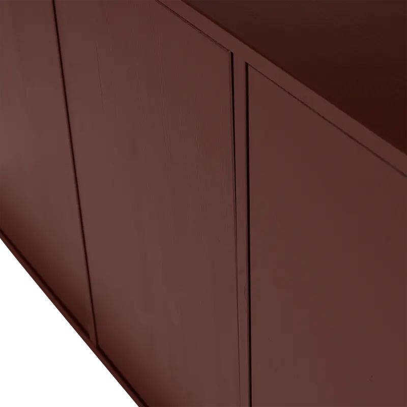 Merel Sideboard Burgunderrot, Detail