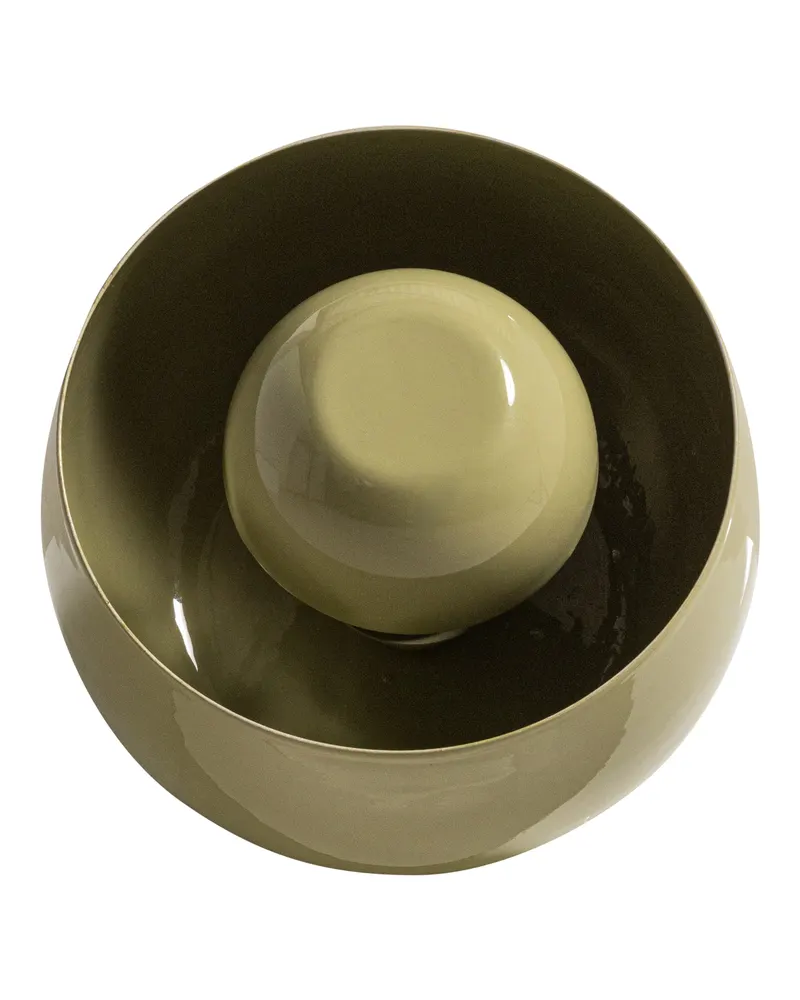 Mero Tischlampe aus Metall, Hellgrün, Ansicht 2