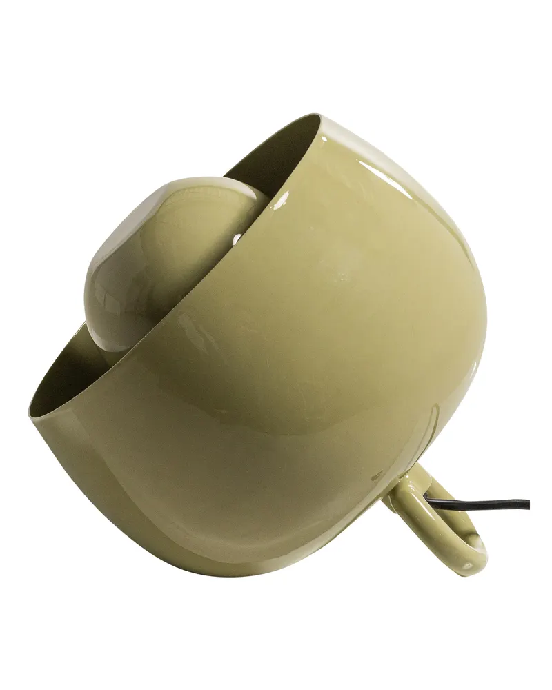 Mero Tischlampe aus Metall, Hellgrün, Ansicht 3