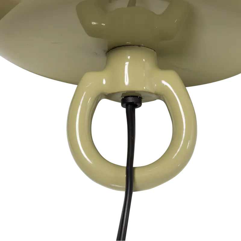 Mero Tischlampe aus Metall, Hellgrün, Detail, Ansicht 2