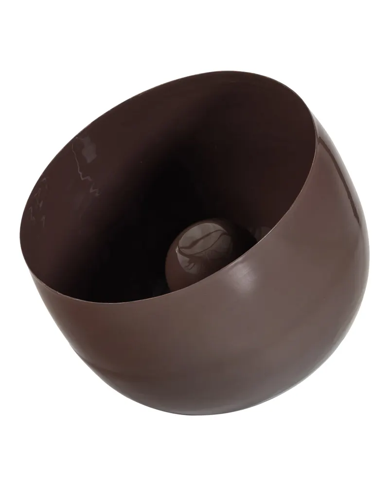 Mero Tischlampe aus Metall, Braun