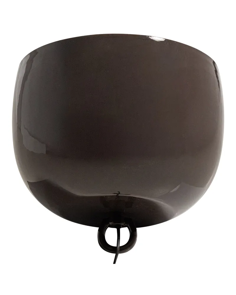Mero Tischlampe aus Metall, Dunkelbraun, Ansicht 4