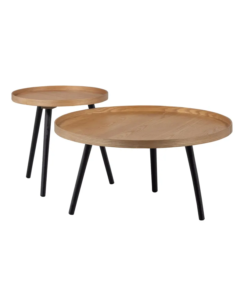 Mesa Beistelltisch mit 60 cm Durchmesser, Natur, Ansicht 2