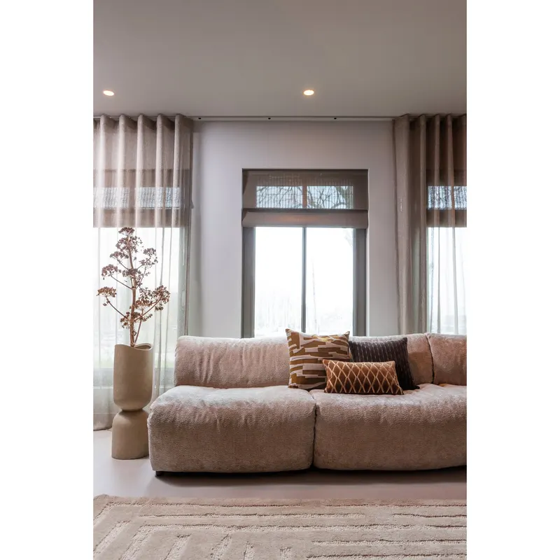 Mosi Pflanzenständer, Beige, im Wohnraum, Ansicht 2