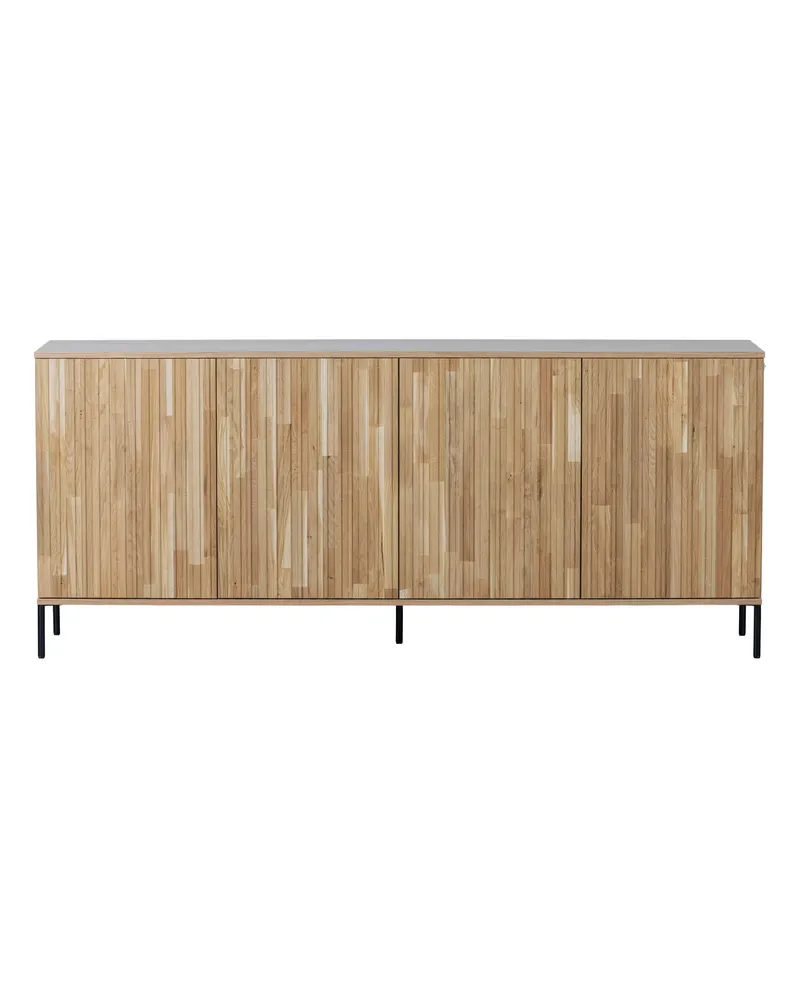 New Gravure Sideboard mit vier Relieftüren, Natur, Ansicht 2