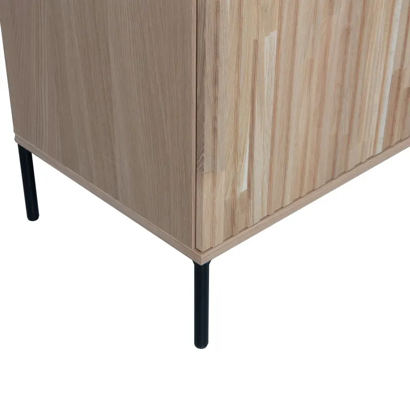 New Gravure Sideboard mit vier Relieftüren, Natur, Detail, Ansicht 2