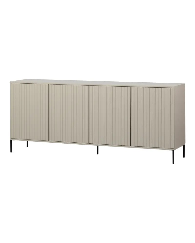 New Gravure Sideboard mit vier Relieftüren, Dust, Ansicht 1