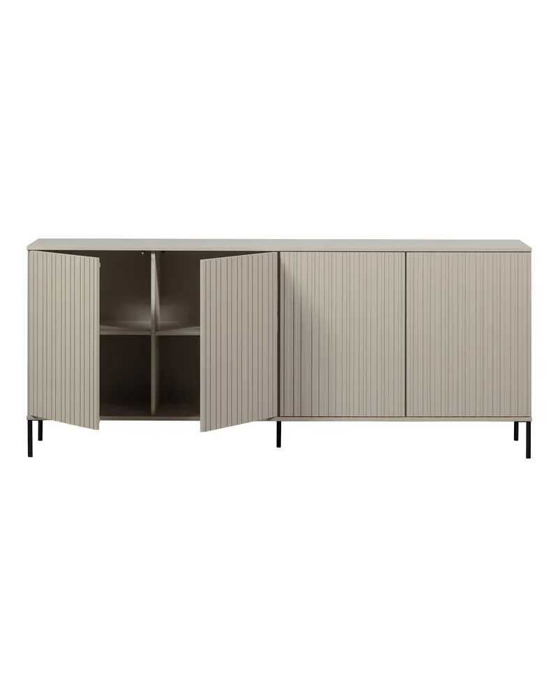 New Gravure Sideboard mit vier Relieftüren, Dust, Ansicht 3