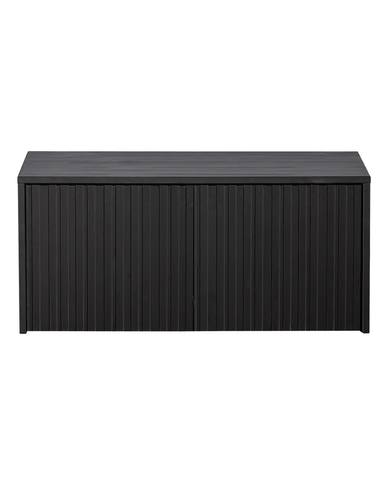 New Gravure Sitzbank, Schwarz, Ansicht 2
