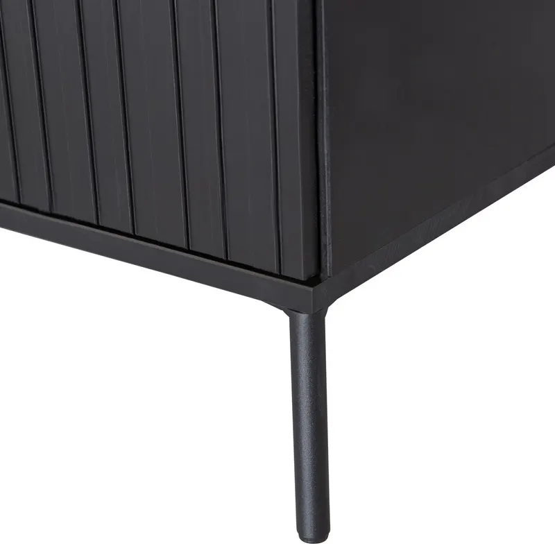 New Gravure TV-Möbel, Schwarz, Detail, Ansicht 2