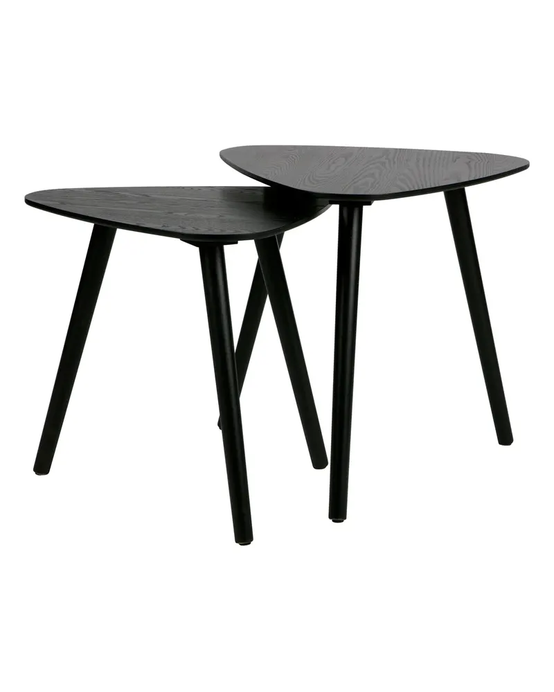 Nila Beistelltisch-Set, Schwarz, Ansicht 1