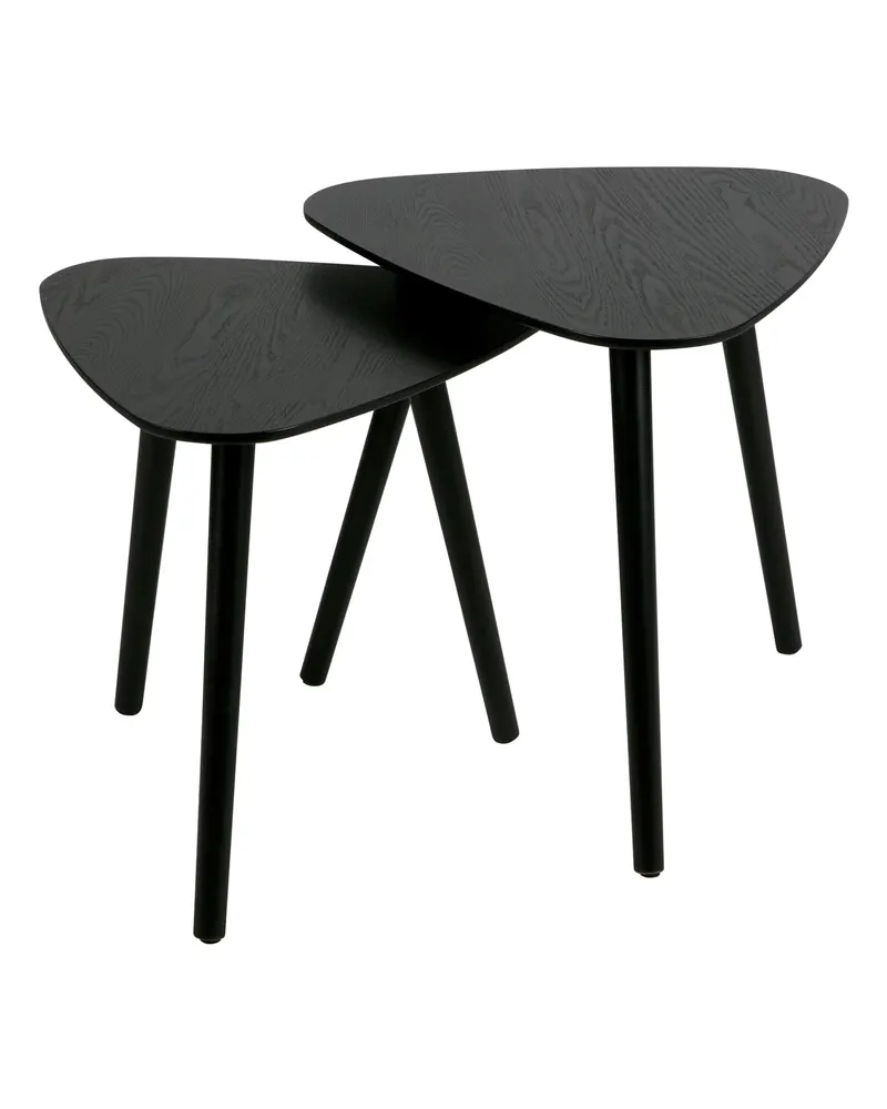 Nila Beistelltisch-Set, Schwarz, Ansicht 2