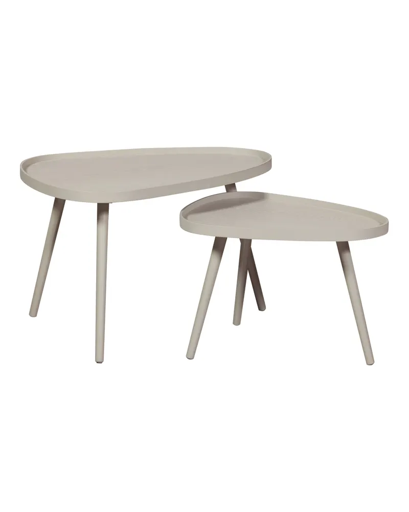 Nissa Beistelltisch-Set, Sand, Ansicht 1