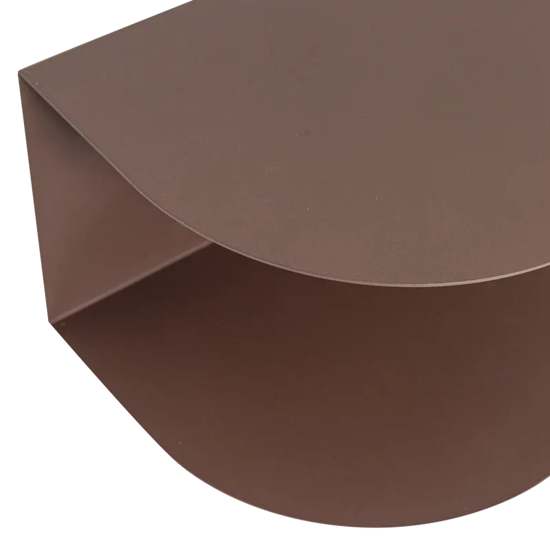 Ovia Nachttisch-Set aus Metall, Lila/braun, Detail, Ansicht 2