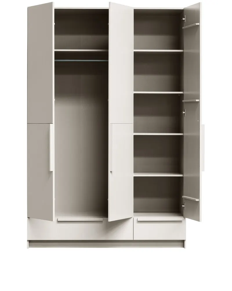 Pure Kleiderschrank aus Kiefer, Dust, Ansicht 3