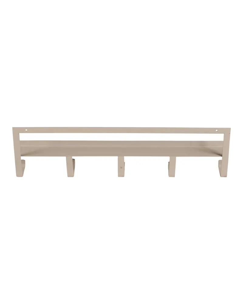 Quinn Wandgarderobe mit fünf Haken, Sand, Ansicht 3