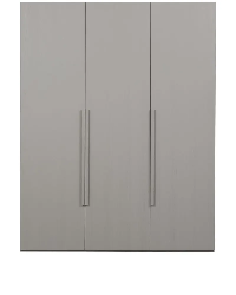 Rens Kleiderschrank, Pebble grey, 3-türig, Ansicht 2