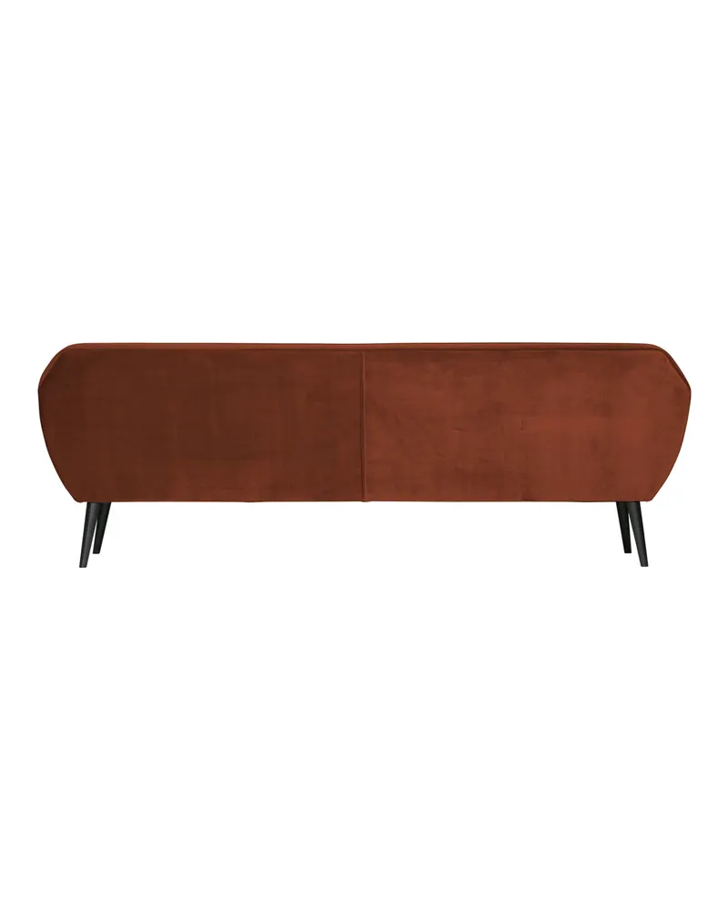 Rocco XL 4-Sitzer-Sofa mit 230 cm Breite, Rost, Samt, Ansicht 3