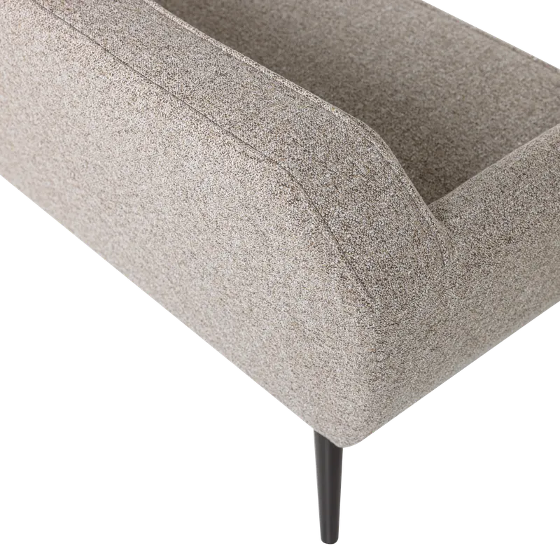 Rocco XL 4-Sitzer-Sofa mit 230 cm Breite, Braun-melange, Webstoff, Detail, Ansicht 2