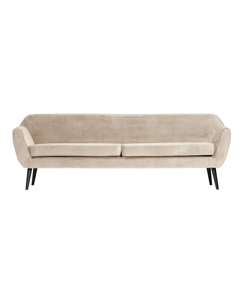 Rocco XL 4-Sitzer-Sofa mit 230 cm Breite, Off white, Samt, Ansicht 2