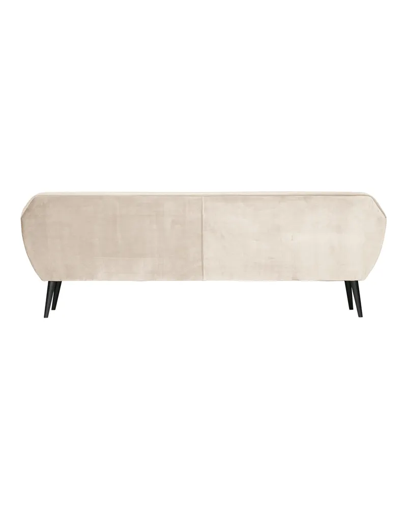 Rocco XL 4-Sitzer-Sofa mit 230 cm Breite, Off white, Samt, Ansicht 3