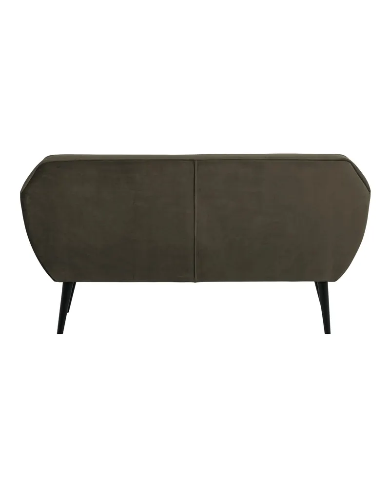 Rocco Sofa, Warmes Grün, Samt, Ansicht 3