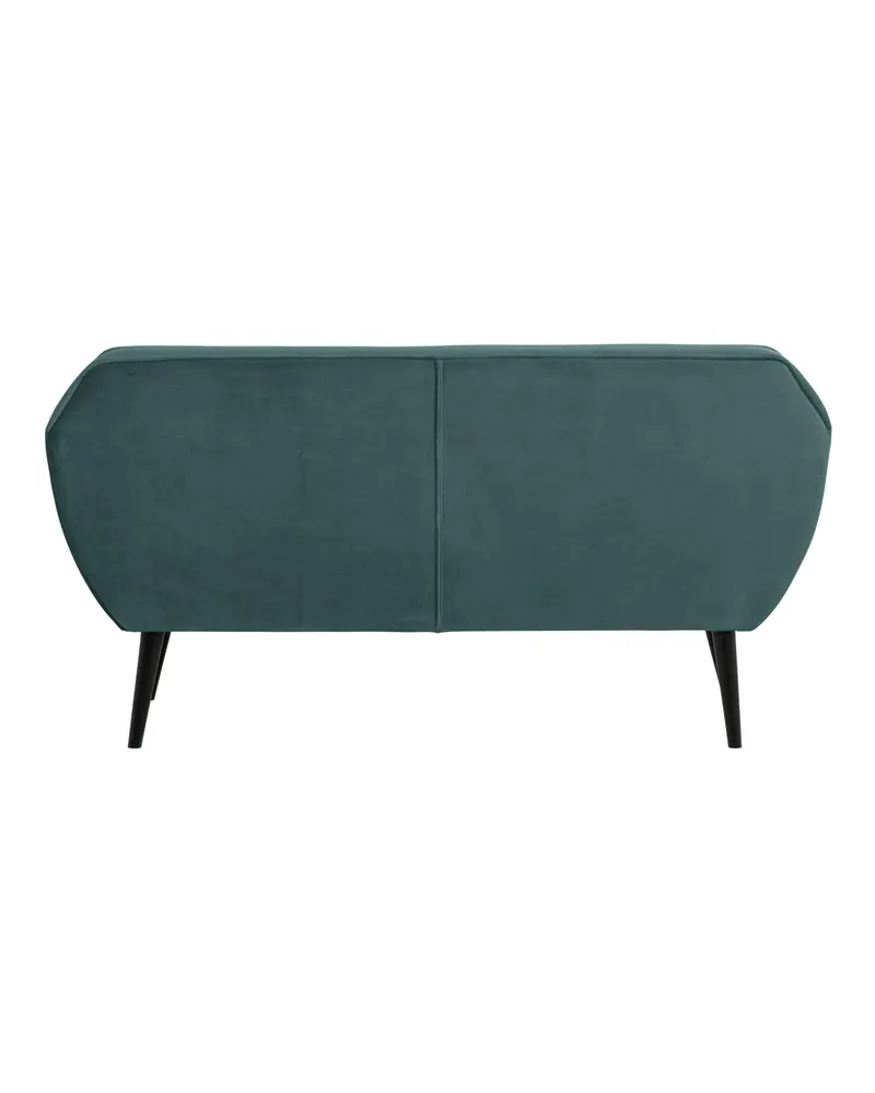 Rocco Sofa, Teal, Samt, Ansicht 3