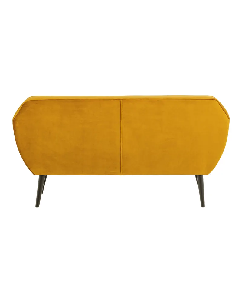Rocco Sofa, Ocker, Samt, Ansicht 3