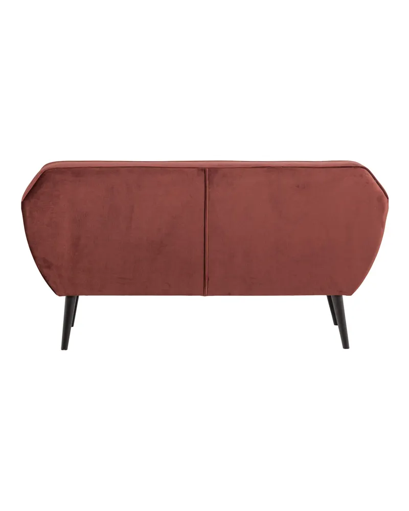Rocco Sofa, Burgunderrot, Samt, Ansicht 3