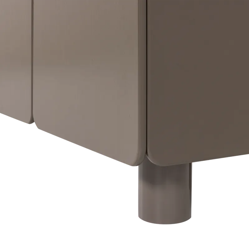 Root Sideboard, Truffle braun, Detail, Ansicht 1